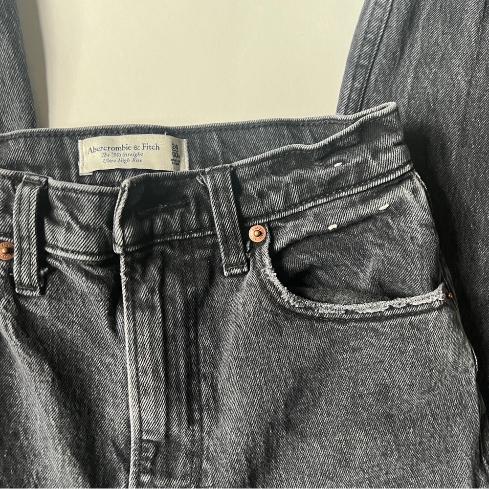 Abercrombie and Fitch 90’s hi rise 00/24